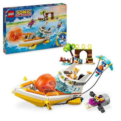 LEGO Sonic the Hedgehog 76997 Tails' avonturenboot, interactief speelgoed