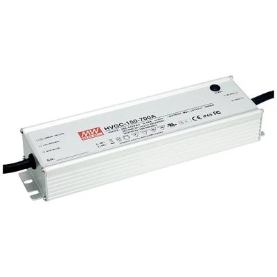 MW Mean Well LED-transformator 150.5 W 700 mA 21 - 215 V Dimbaar 1 stuk(s)