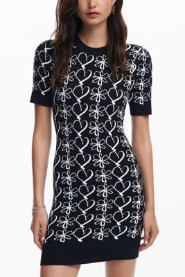 Mini-jurk met print M. Christian Lacroix - BLACK - XS