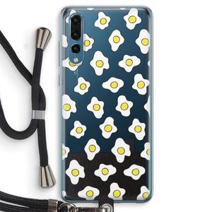Spiegeleitjes: Huawei P20 Pro Transparant Hoesje met koord