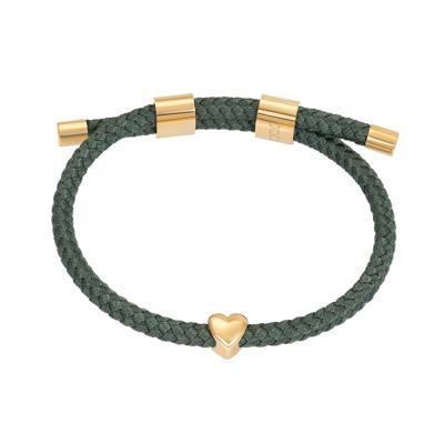 iXXXi Armband Cosy Heart Groen | Goud