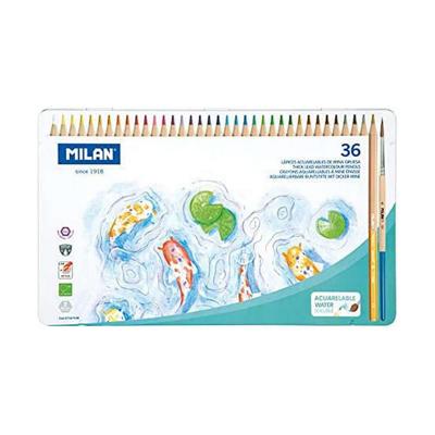 Kleurpotloden Milan Acuarelable Aquarelpotlood