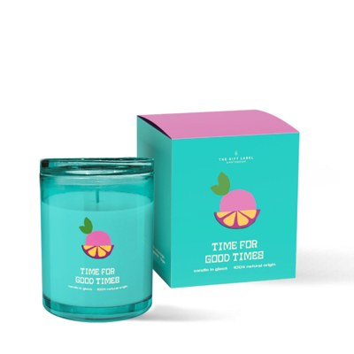 The Gift Label Time For Good Times Candle 200gr