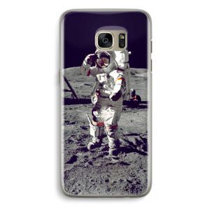 Spaceman: Samsung Galaxy S7 Edge Transparant Hoesje