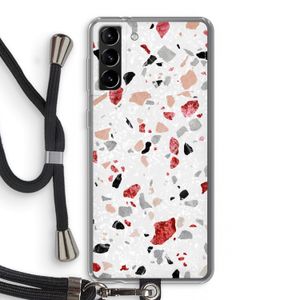 Terrazzo N°12: Samsung Galaxy S21 Plus Transparant Hoesje met koord