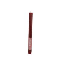 Bolsius dinerkaars rustiek velvet rood 27 cm