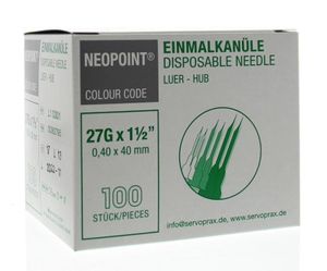 Injectienaald steriel 0.4 x 40 mm