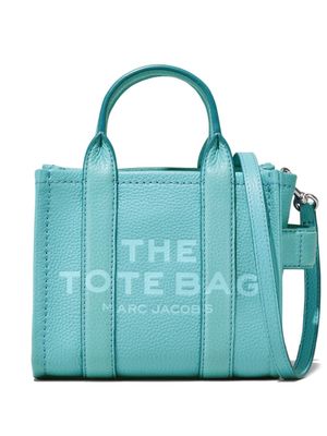 Marc Jacobs sac The Leather Crossbody Tote - Bleu