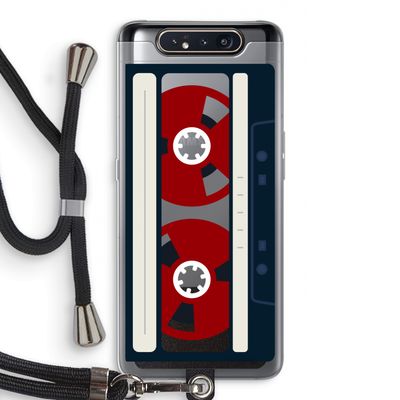 Here's your tape: Samsung Galaxy A80 Transparant Hoesje met koord