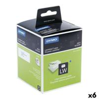 Printerlabels Dymo 99012 LabelWriter™ 36 x 89 mm Wit Zwart