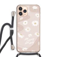 Daydreaming becomes reality: iPhone 11 Pro Max Transparant Hoesje met koord