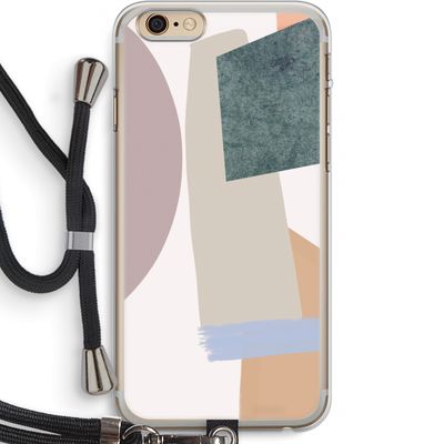 Lindo: iPhone 6 PLUS / 6S PLUS Transparant Hoesje met koord