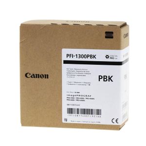 Canon PFI-1300PBK inktcartridge Origineel Foto zwart