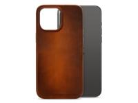 Mobilize Mobilize Magsafe Compatible Premium Leather Case Apple iPhone 15 Pro Max Burned Cognac