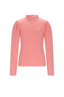 NoNo winter jersey t-shirt meisjes - roze - Koss - rib, ecovero