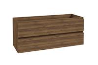 Onderkast Wiesbaden Alvara 120x46 cm 2 Laden 2 Uitsparingen Warm Eiken