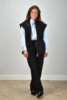 Margaux Lonnberg gilet Reed B/DG/L black
