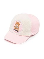 Moschino Kids casquette à logo Toy-Bear brodé - Rose