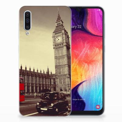 Samsung Galaxy A50 | Silliconen Back Cover | Londen