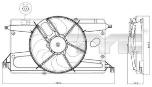Koelventilator 8200002
