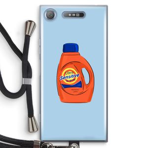 Ultra Sensitive: Sony Xperia XZ1 Transparant Hoesje met koord