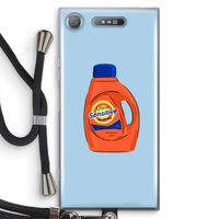 Ultra Sensitive: Sony Xperia XZ1 Transparant Hoesje met koord Ultra Sensitive: Sony Xperia XZ1 Transparant Hoesje met koord