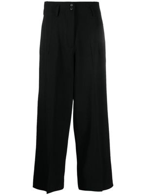 Alberto Biani pantalon de tailleur à coupe ample - Noir