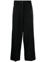 Alberto Biani pantalon de tailleur à coupe ample - Noir