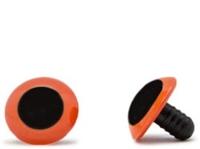 Veiligheidsogen Oranje 18mm per paar