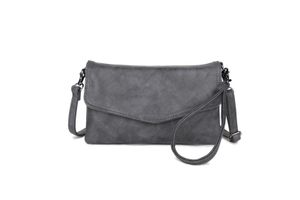 Wimona Envelop Schoudertasje / Clutch Alessandra Grijs