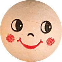Creativ Company Hoofden, d 22 mm, licht beige, 10 stuk/ 1 doos