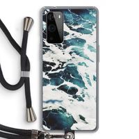 Golven: OnePlus 9 Pro Transparant Hoesje met koord