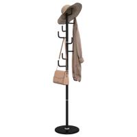 VidaXL Kapstok 183 cm gepoedercoat ijzer zwart VidaXL Kapstok 183 cm gepoedercoat ijzer zwart