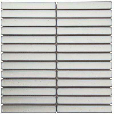 The Mosaic Factory Sevilla Mozaïek Tegel Kitkat Vinger - Vintage White Glossy