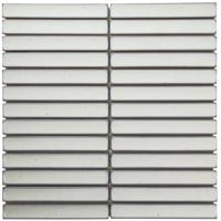 The Mosaic Factory Sevilla Mozaïek Tegel Kitkat Vinger - Vintage White Glossy