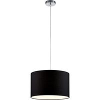 LED Hanglamp - Hangverlichting - Trion Hotia - E27 Fitting - 1-lichts - Rond - Mat Zwart - Aluminium - thumbnail