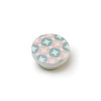 Deurknop Rei e222 Cirkelvormig Roze beukenhout 4 Stuks (Ø 40 x 22 mm)