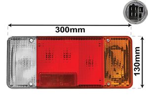 Achterlicht VAN WEZEL, Inbouwplaats: rechts: , u.a. für Peugeot, Fiat, Citroën, Iveco