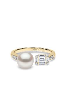 Yoko London bague Starlight en or 18ct sertie de perles et de diamants