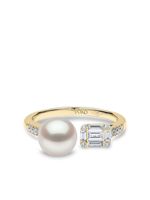 Yoko London bague Starlight en or 18ct sertie de perles et de diamants - thumbnail