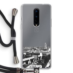 Marrakech Skyline : OnePlus 8 Transparant Hoesje met koord