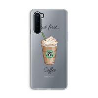 But first coffee: OnePlus Nord Transparant Hoesje