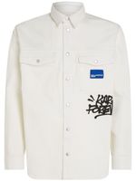 Karl Lagerfeld Jeans x Crapule2000 surchemise en jean - Tons neutres