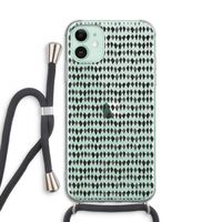 Crazy shapes: iPhone 11 Transparant Hoesje met koord