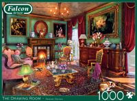 Falcon de luxe The Drawing Room 1000 stukjes - Legpuzzel voor volwassen - thumbnail