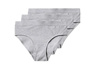 esmara Set van 3 dames onderbroeken (Grijs, M (40/42))
