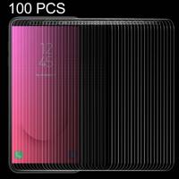 100 stuks 0 26 mm 9H 2.5D getemperd glas Film voor Galaxy J8 (2018)