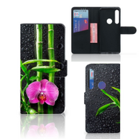 Motorola One Action Hoesje Orchidee - thumbnail