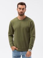 Ombre - heren sweater kaki - B1153-3 - thumbnail