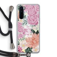 Kindness matters: OnePlus Nord Transparant Hoesje met koord